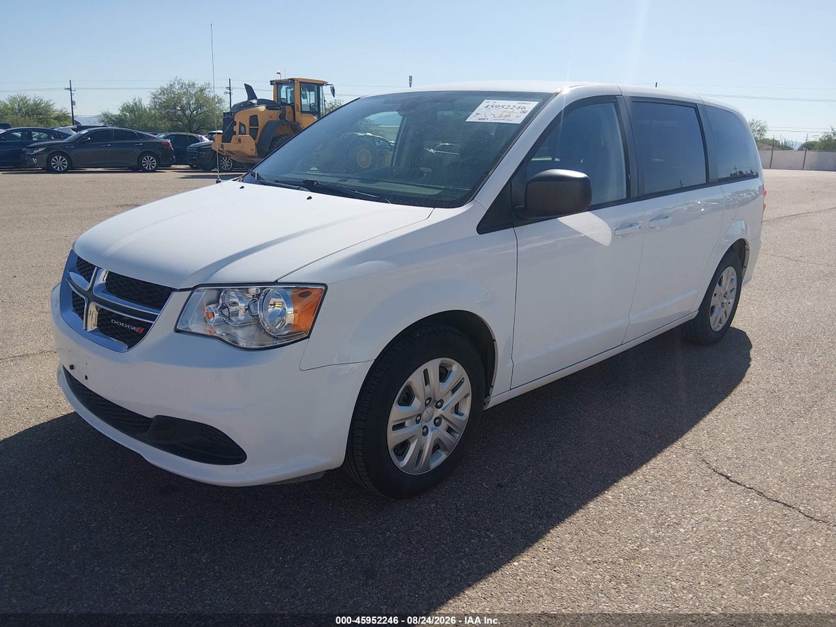2018 DODGE GRAND CARAVAN SE — снимка 2