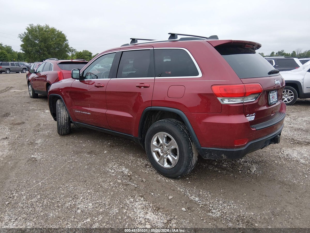 2015 JEEP GRAND CHEROKEE LAREDO — снимка 3