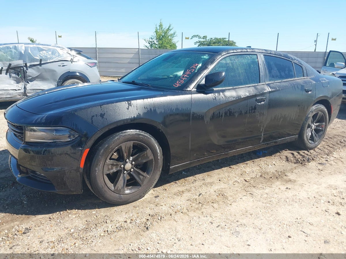 2017 DODGE CHARGER SXT RWD — снимка 2