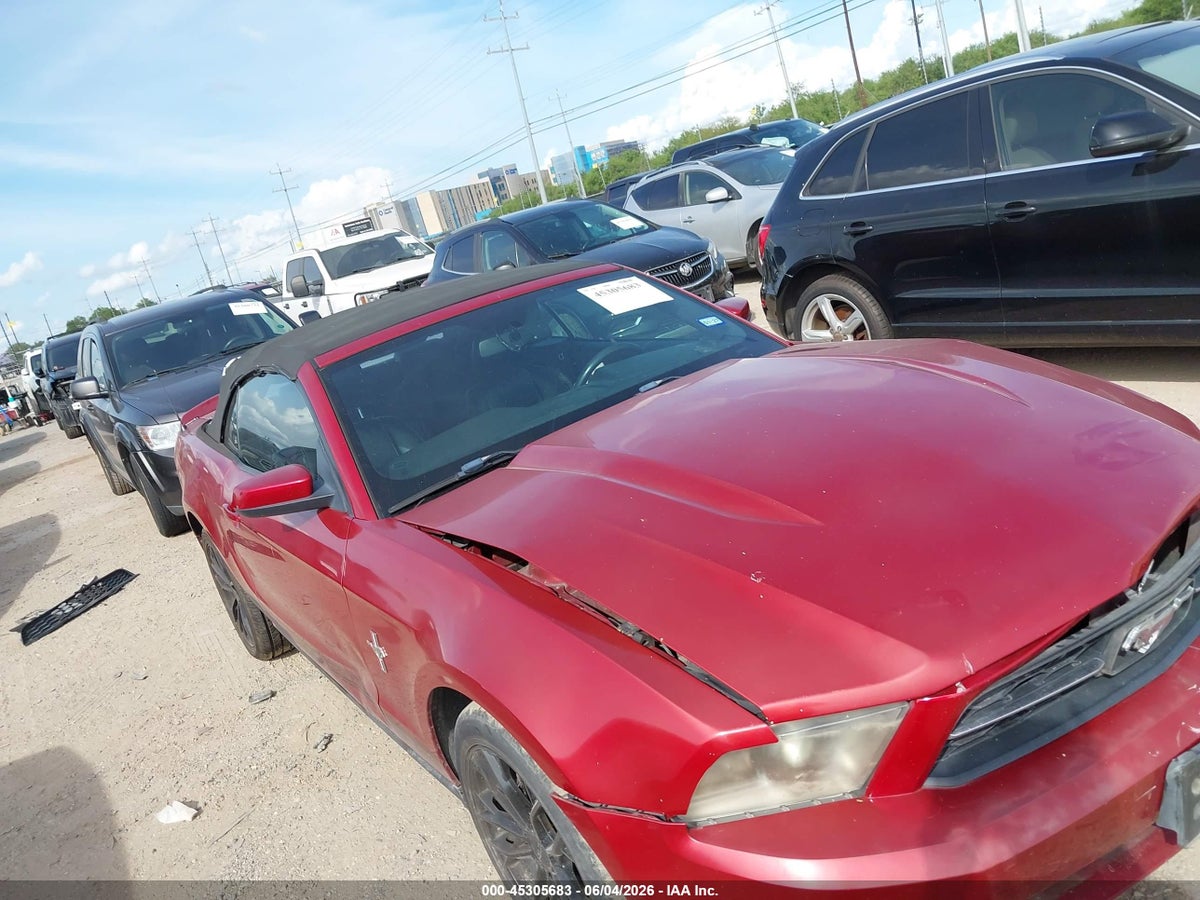 2010 FORD MUSTANG V6/V6 PREMIUM