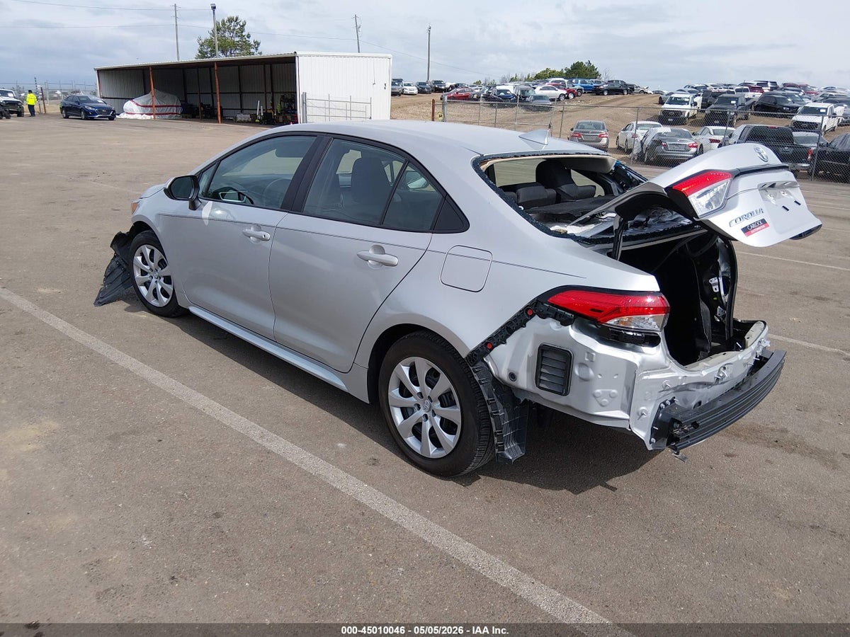 2025 TOYOTA COROLLA LE — снимка 3