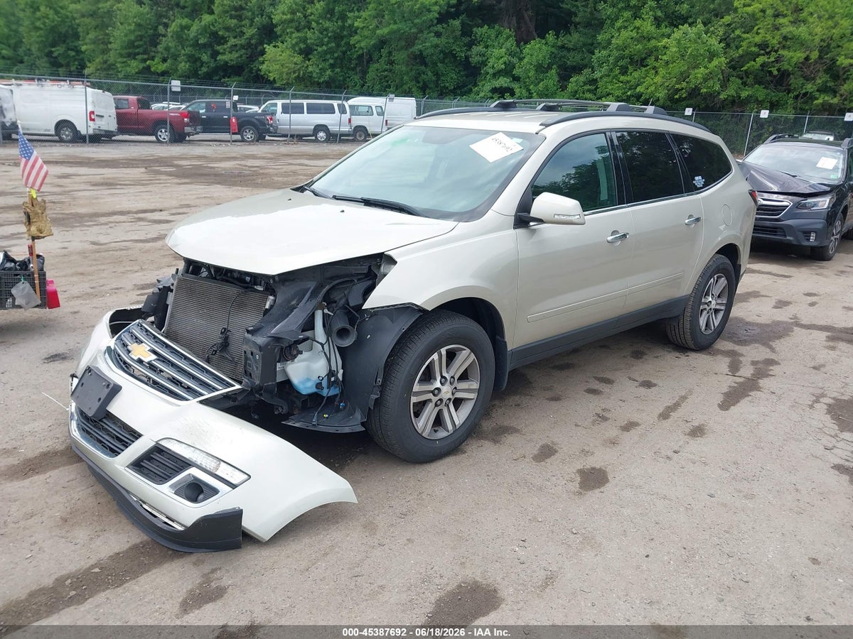 2015 CHEVROLET TRAVERSE LT — снимка 2