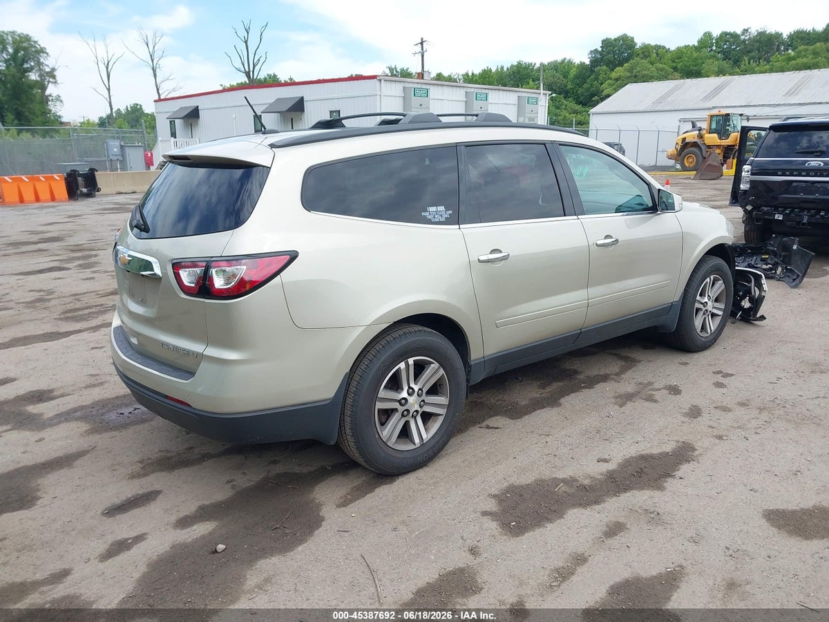 2015 CHEVROLET TRAVERSE LT — снимка 4