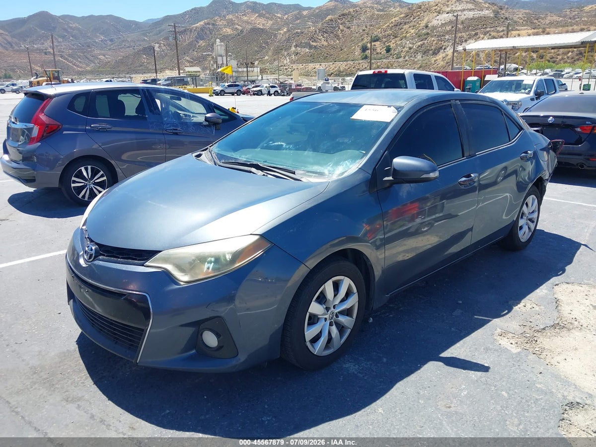 2016 TOYOTA COROLLA S — снимка 2