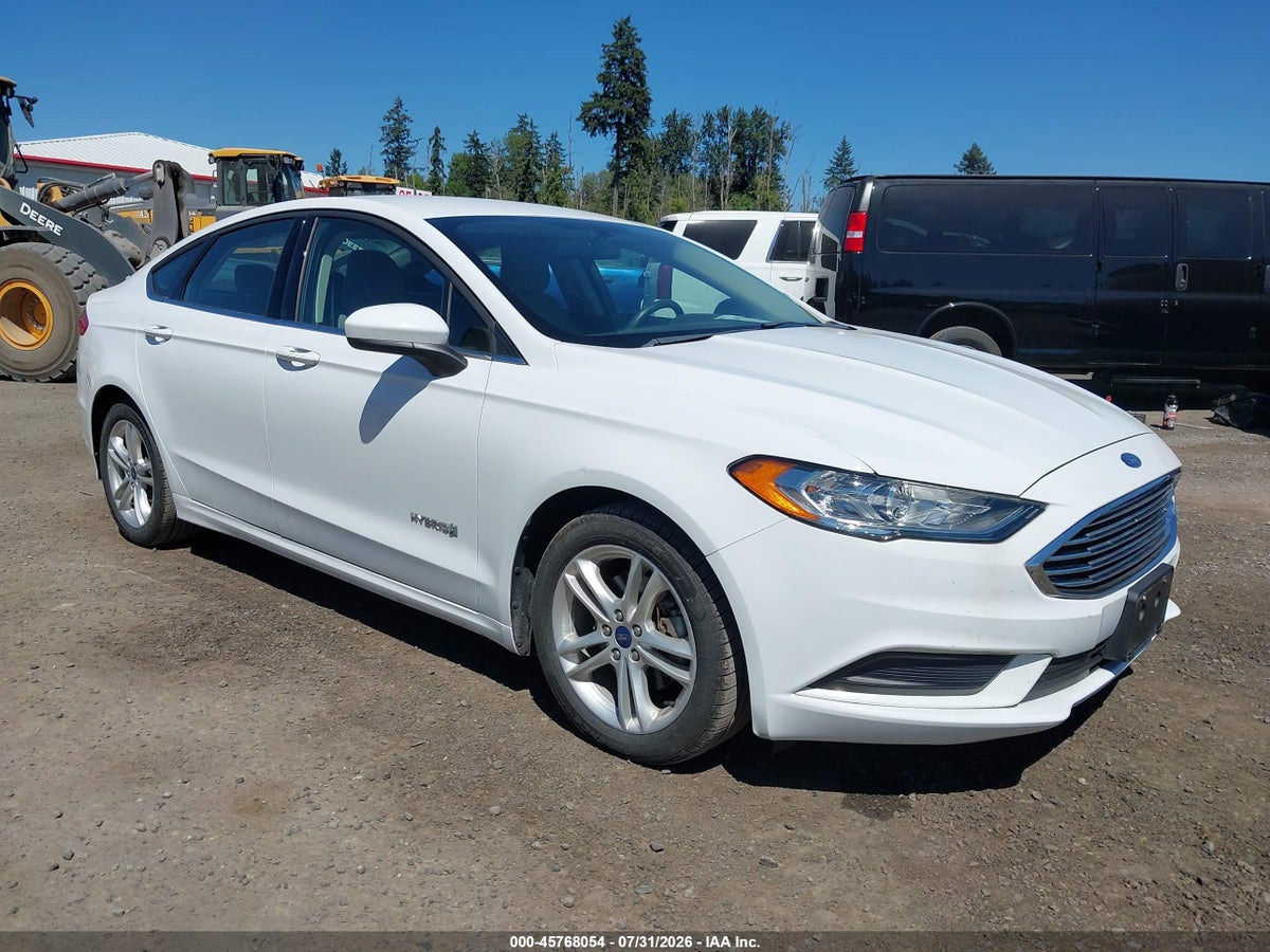 2018 FORD FUSION HYBRID S