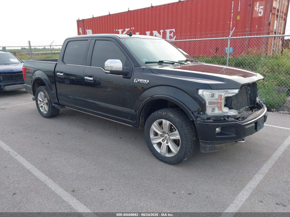 2018 FORD F-150 PLATINUM