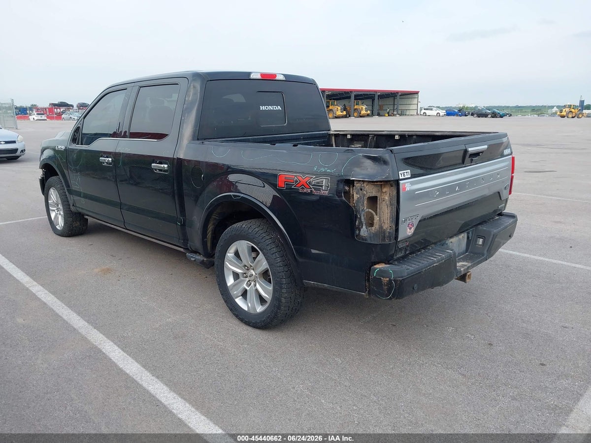 2018 FORD F-150 PLATINUM — снимка 3