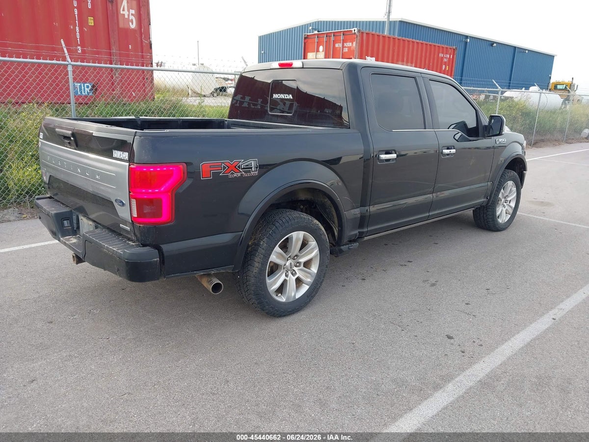 2018 FORD F-150 PLATINUM — снимка 4