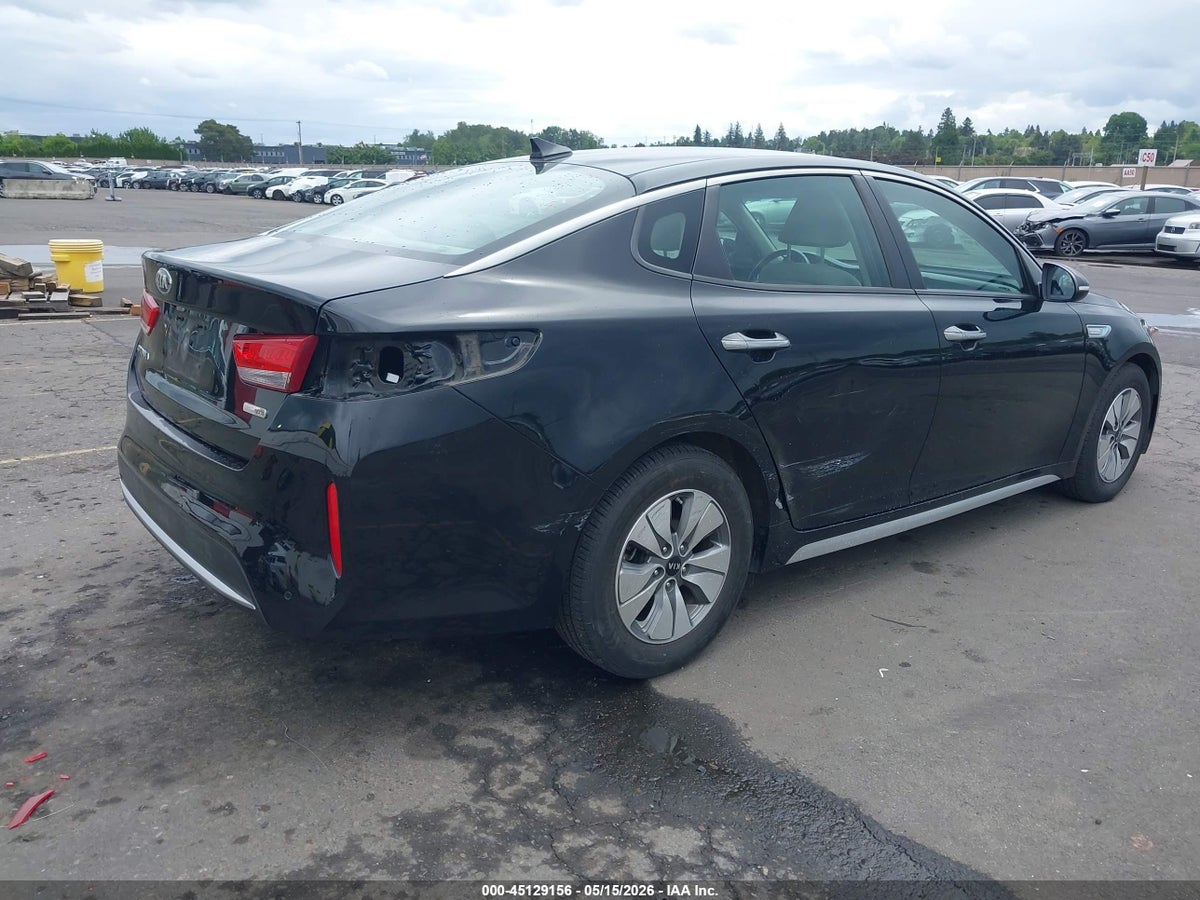 2017 KIA OPTIMA HYBRID — снимка 4