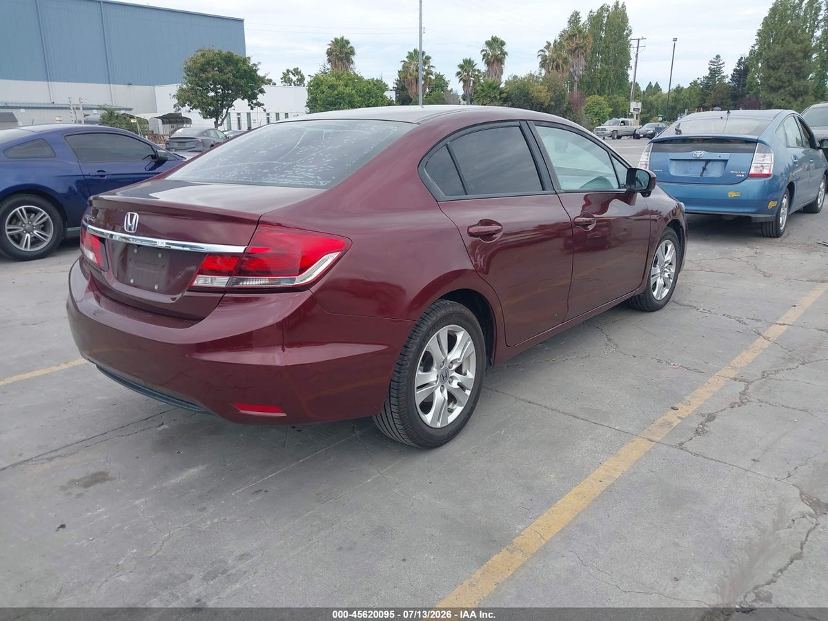 2015 HONDA CIVIC EX — снимка 4
