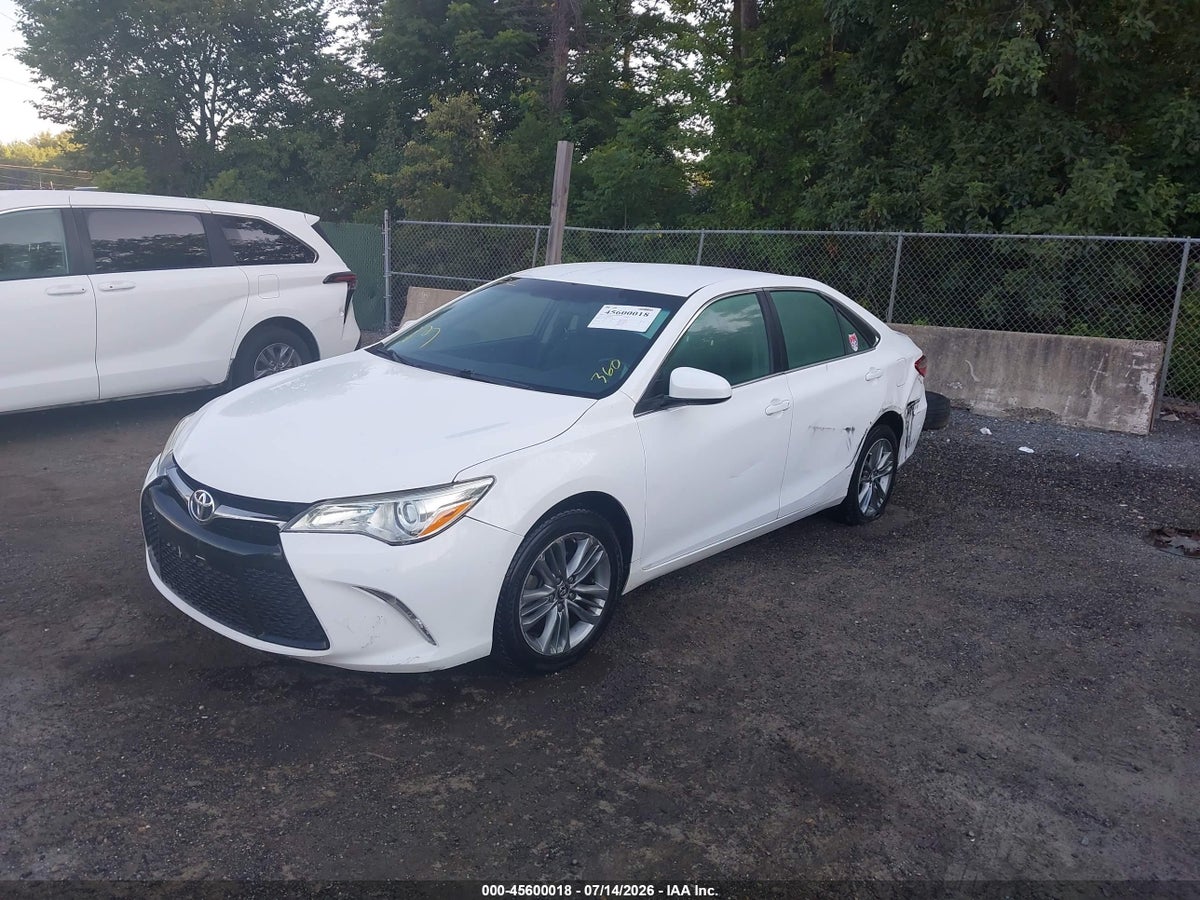 2016 TOYOTA CAMRY SE — снимка 2