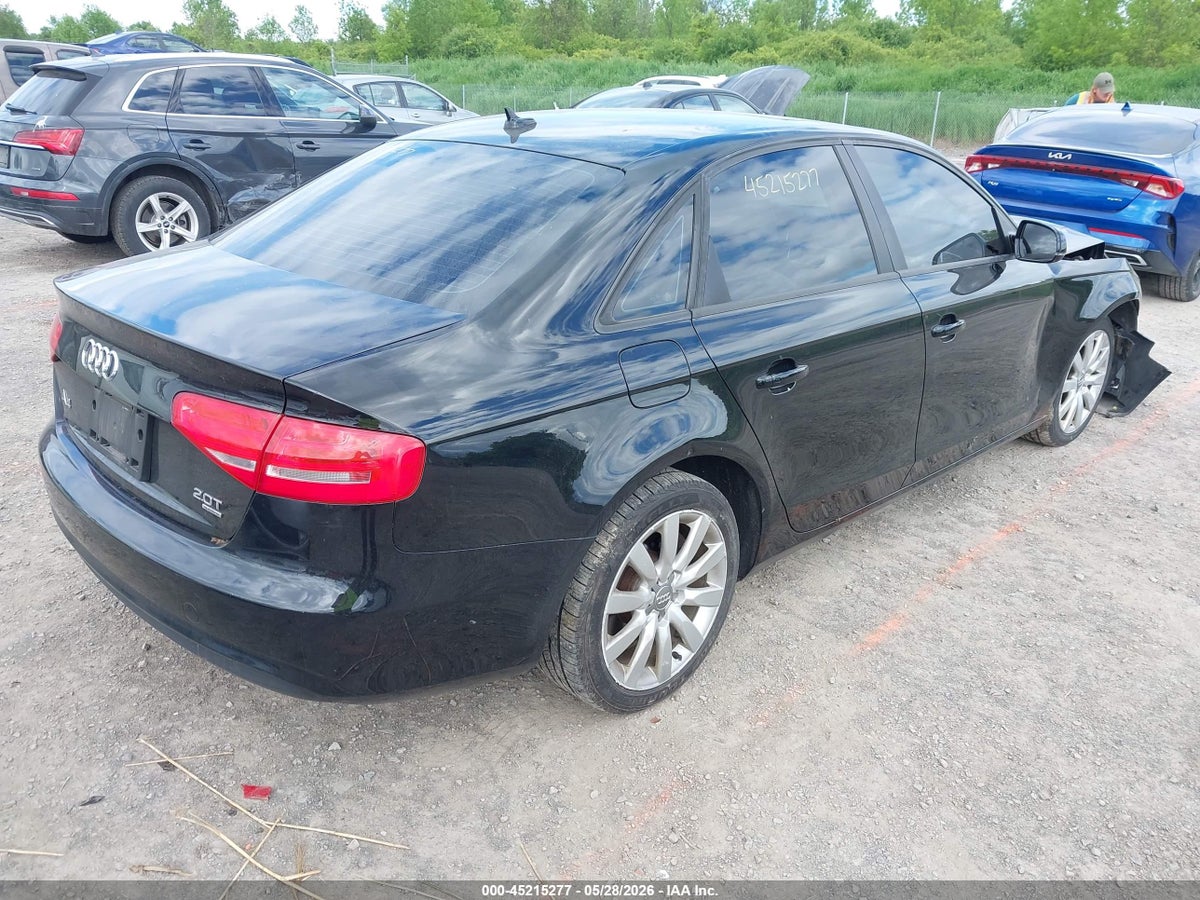 2013 AUDI A4 2.0T PREMIUM — снимка 4
