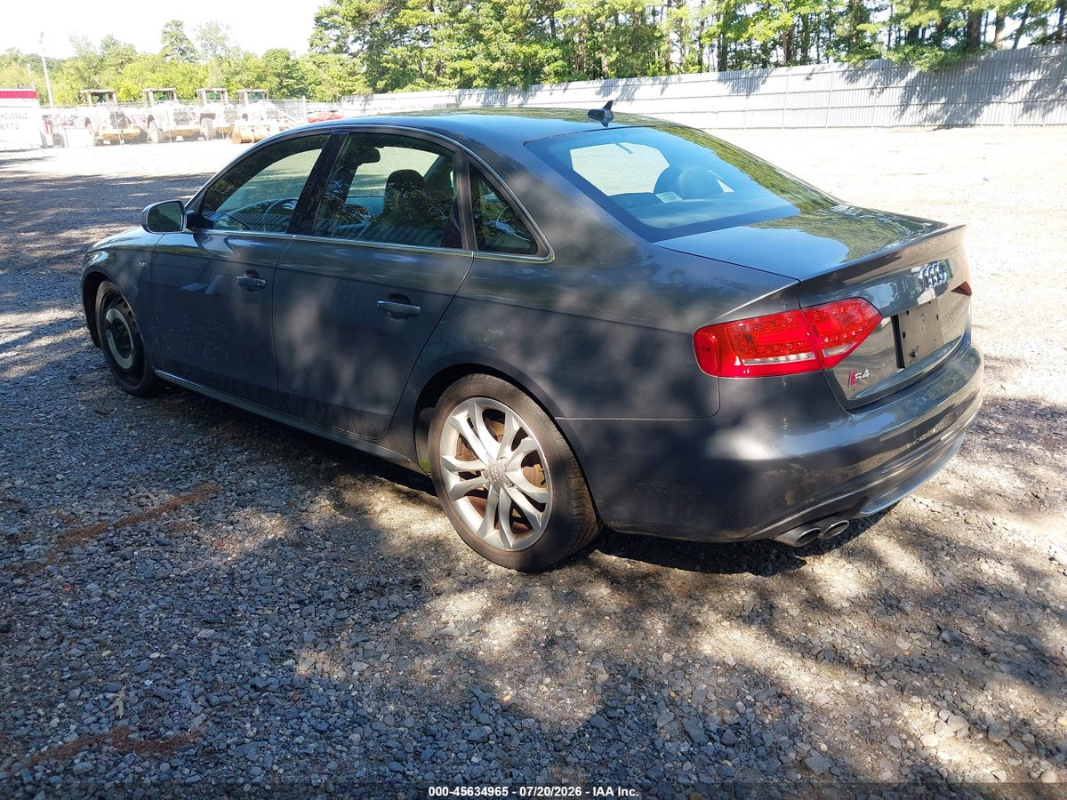 2012 AUDI S4 PREMIUM PLUS — снимка 3