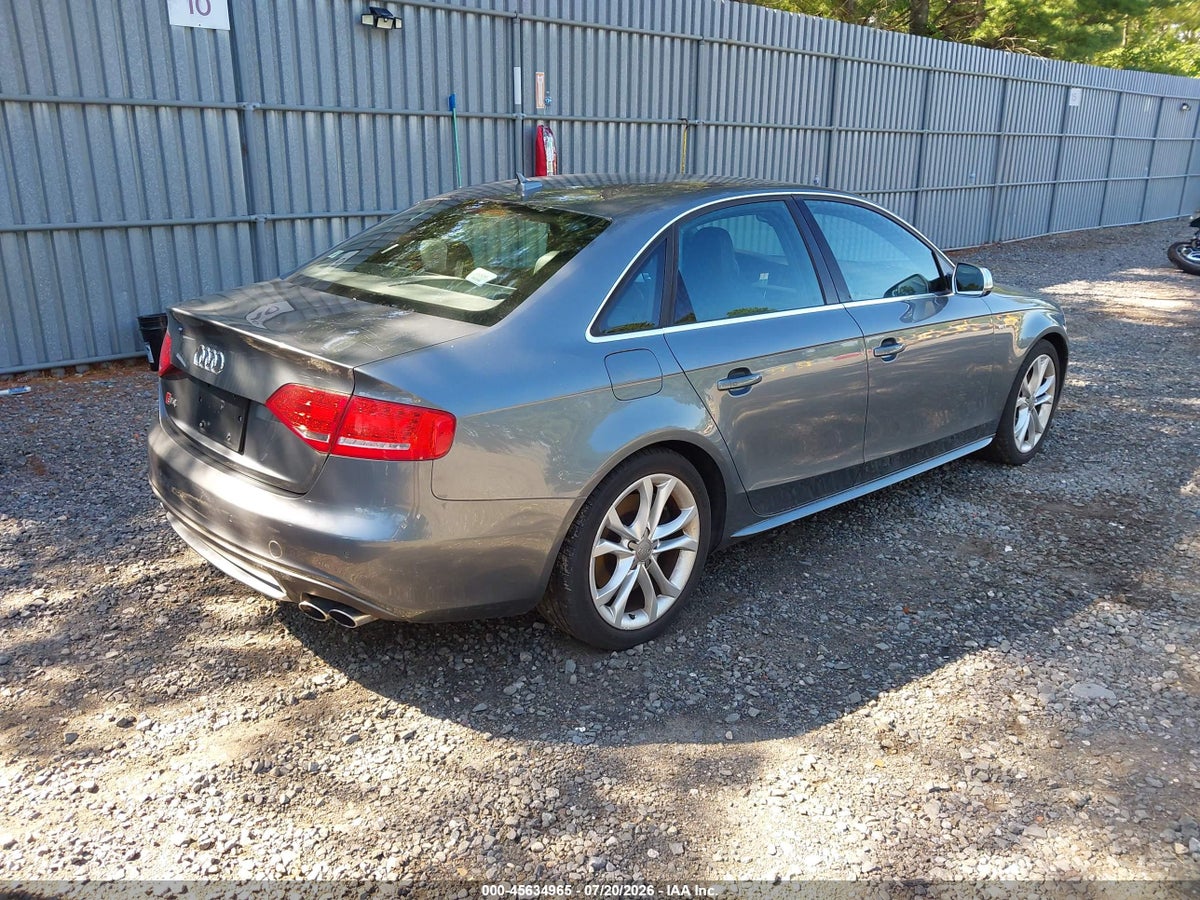 2012 AUDI S4 PREMIUM PLUS — снимка 4