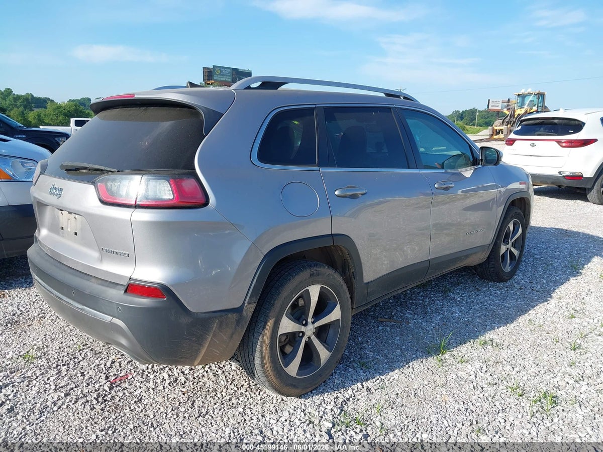 2019 JEEP CHEROKEE LIMITED FWD — снимка 4