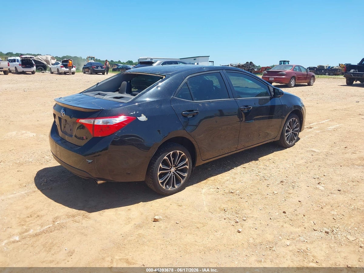 2014 TOYOTA COROLLA S PLUS — снимка 4