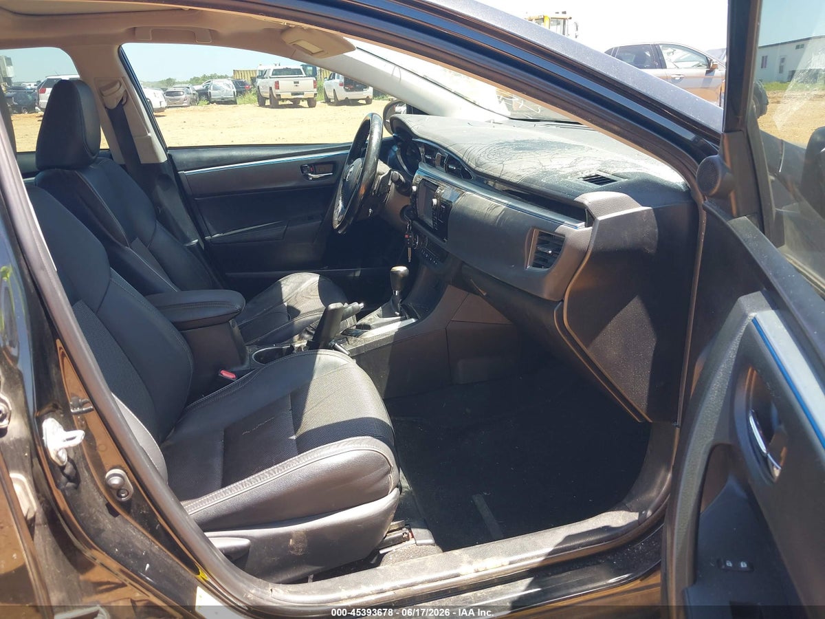 2014 TOYOTA COROLLA S PLUS — снимка 5