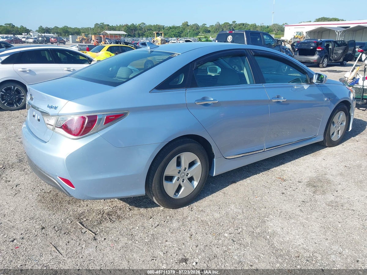 2011 HYUNDAI SONATA HYBRID — снимка 4