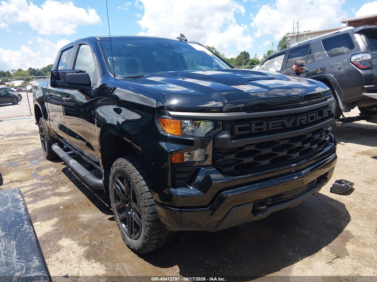 2023 CHEVROLET SILVERADO 1500 4WD SHORT BED CUSTOM TRAIL BOSS