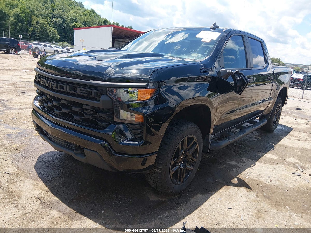 2023 CHEVROLET SILVERADO 1500 4WD SHORT BED CUSTOM TRAIL BOSS — снимка 2