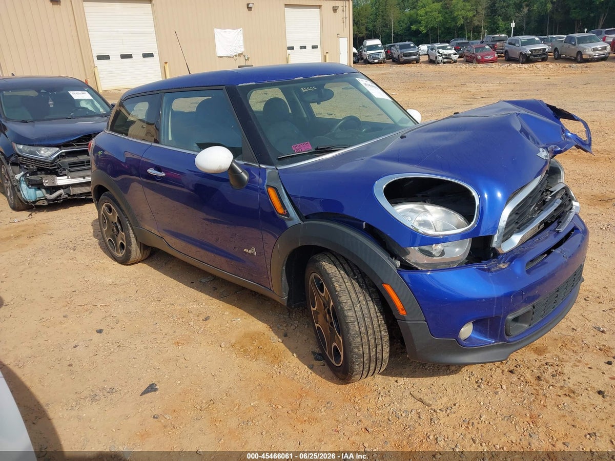 2014 MINI PACEMAN COOPER S