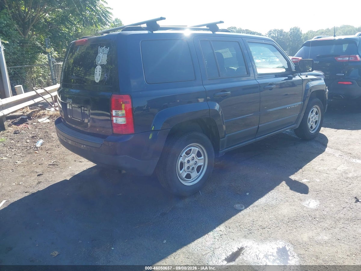 2016 JEEP PATRIOT SPORT — снимка 4