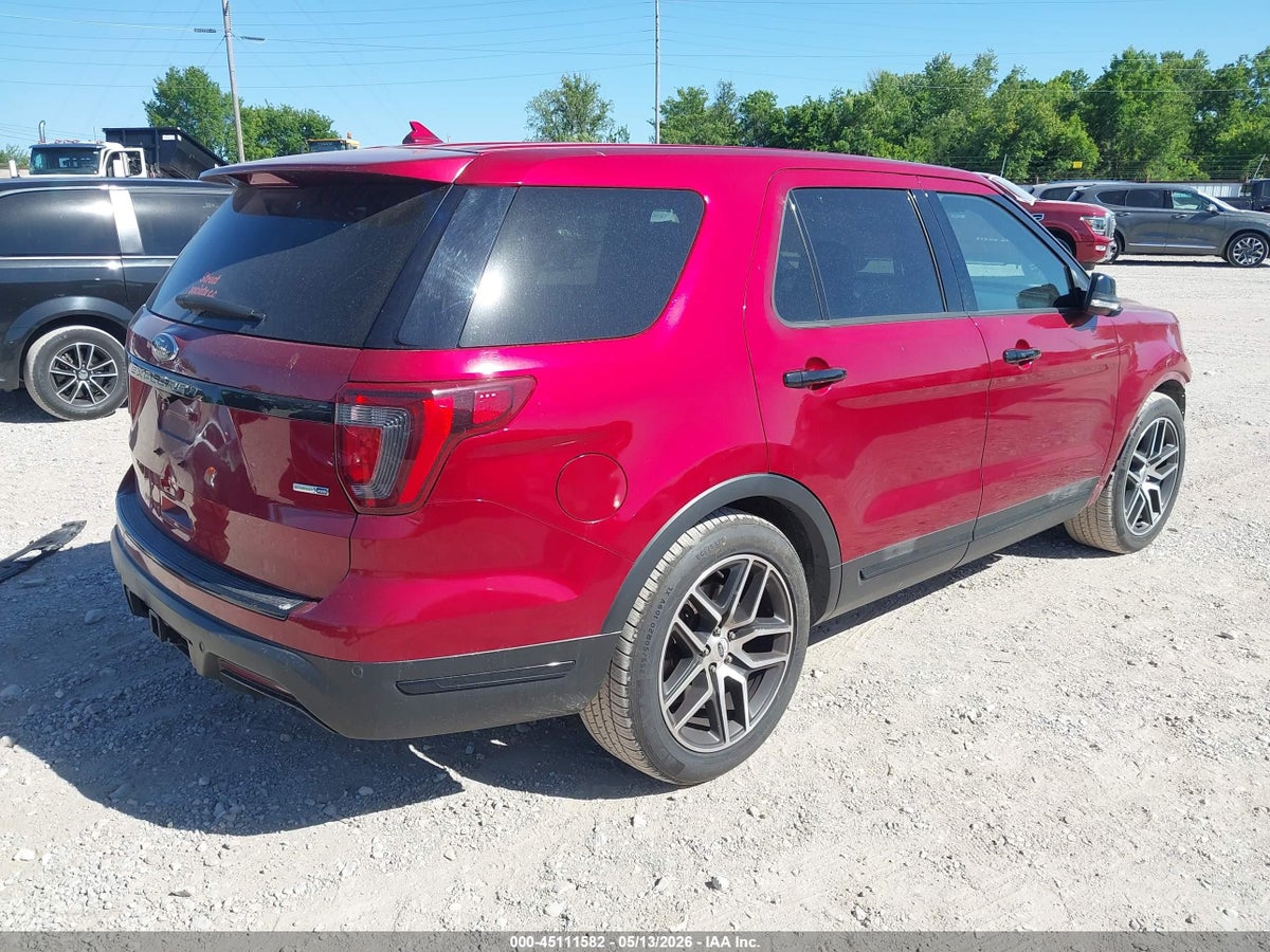 2018 FORD EXPLORER SPORT — снимка 4