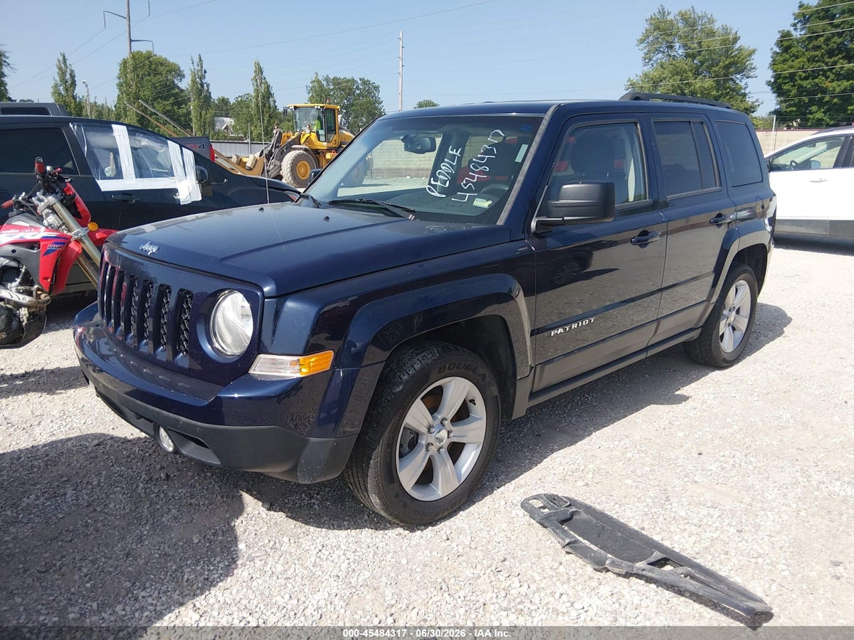 2016 JEEP PATRIOT LATITUDE — снимка 2