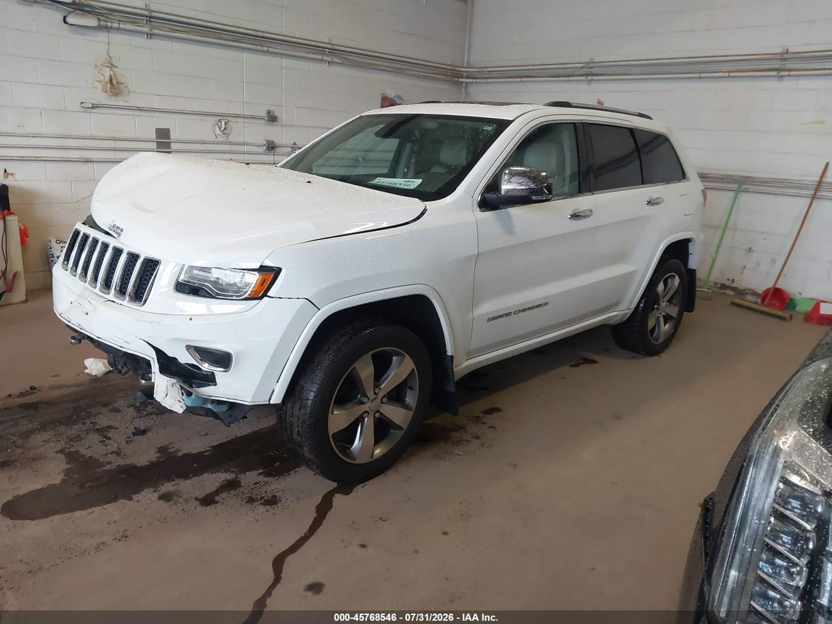 2015 JEEP GRAND CHEROKEE OVERLAND — снимка 2