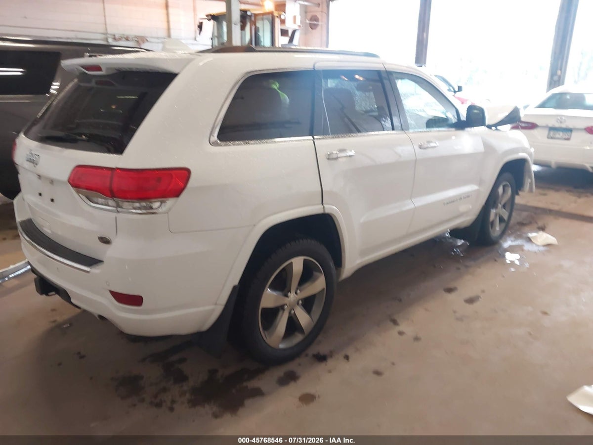 2015 JEEP GRAND CHEROKEE OVERLAND — снимка 4