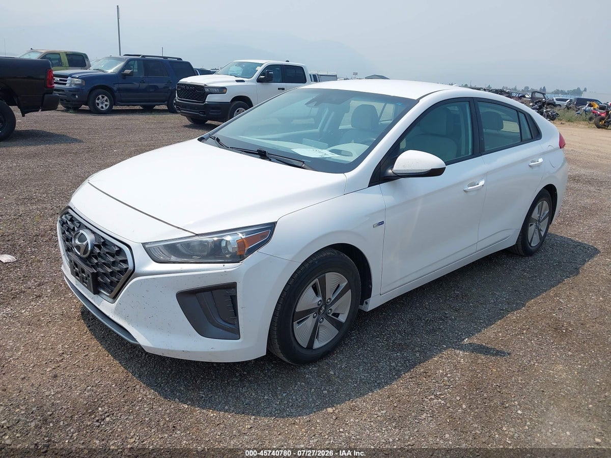 2020 HYUNDAI IONIQ HYBRID BLUE — снимка 2