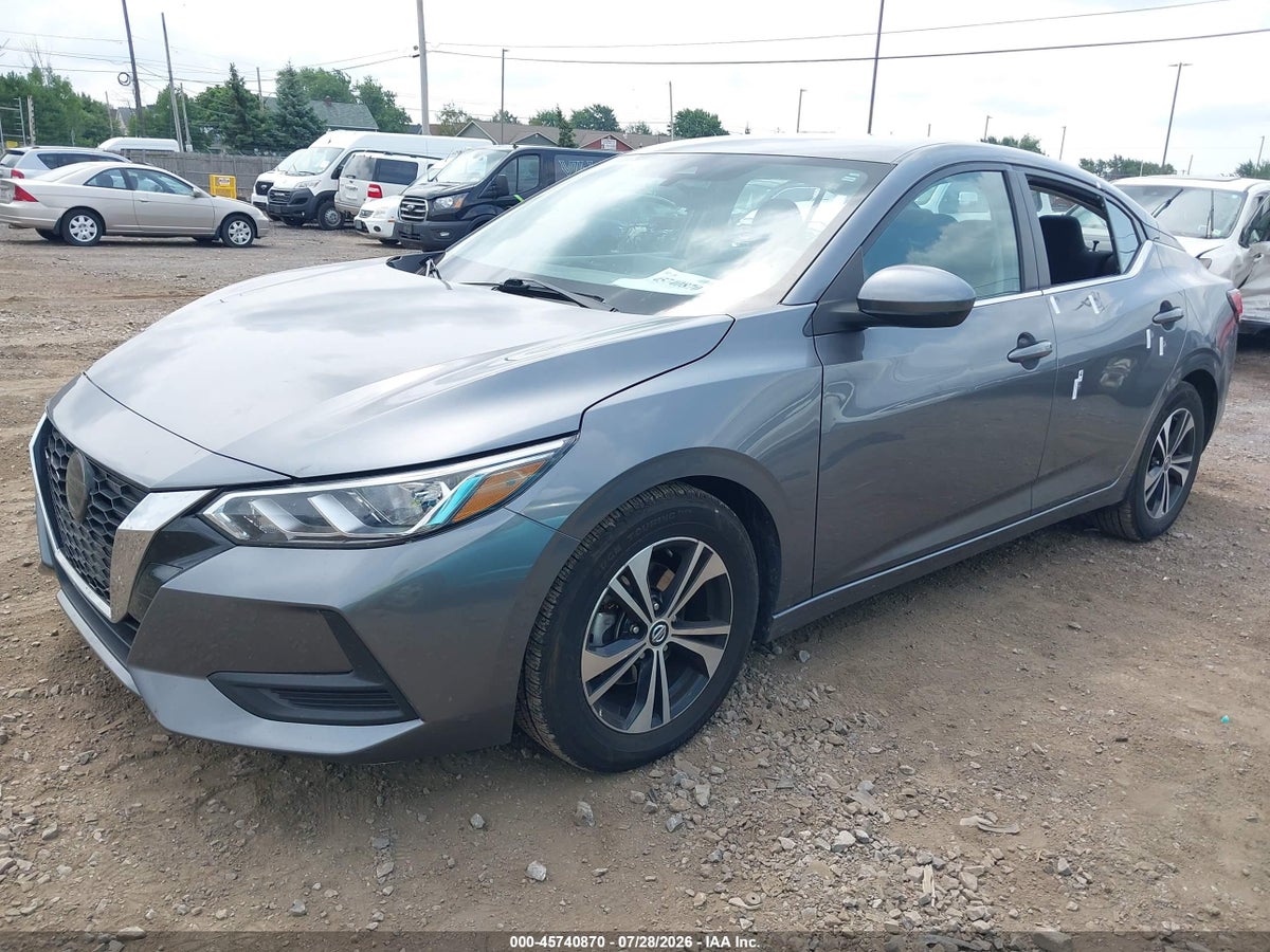 2023 NISSAN SENTRA SV XTRONIC CVT — снимка 2