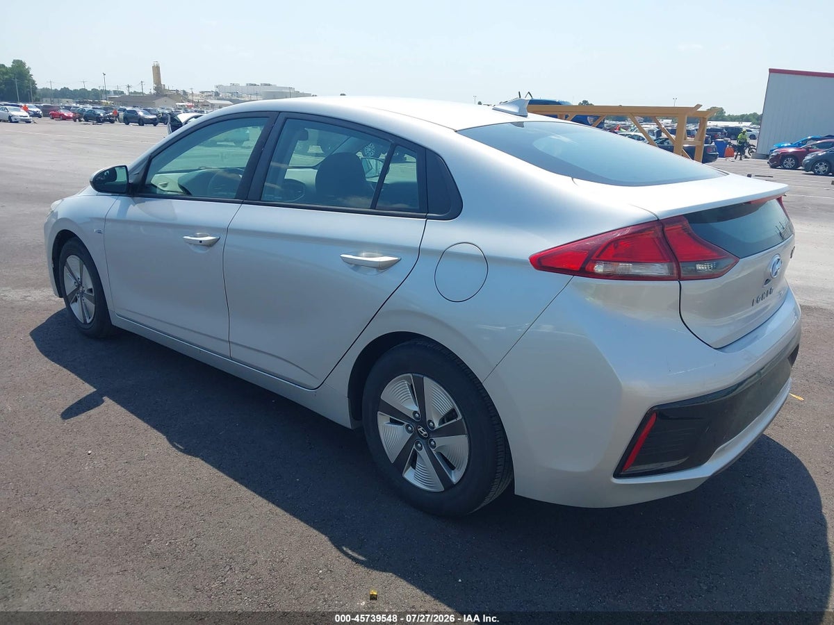 2019 HYUNDAI IONIQ HYBRID BLUE — снимка 3