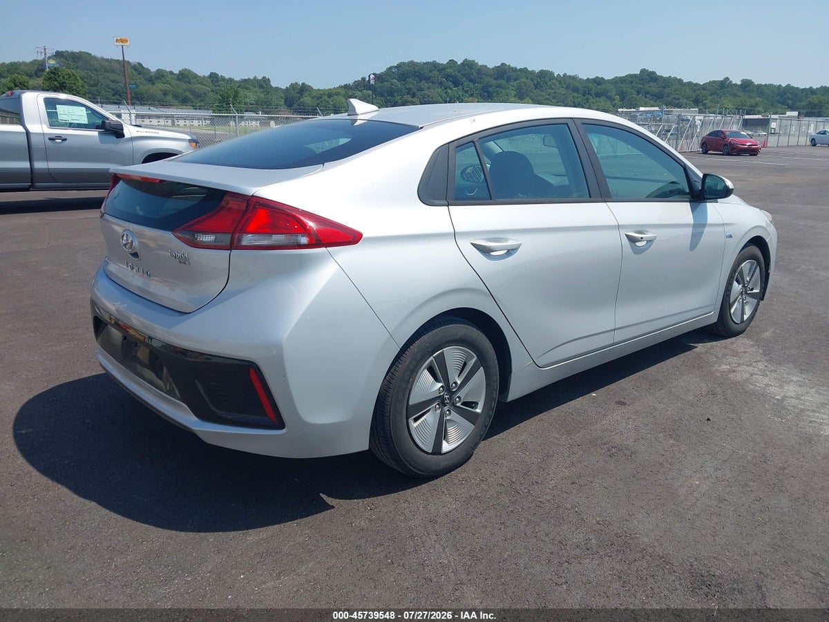 2019 HYUNDAI IONIQ HYBRID BLUE — снимка 4
