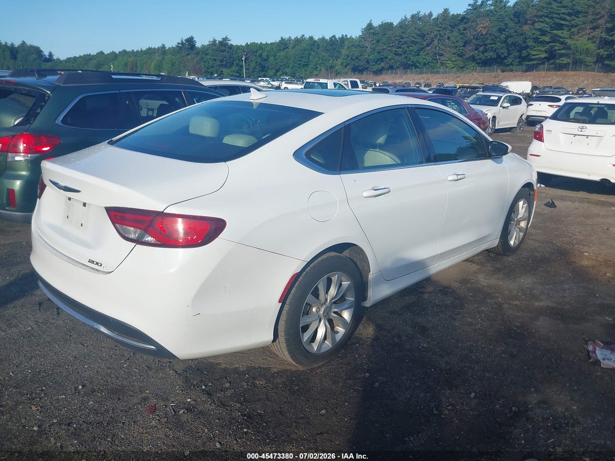 2015 CHRYSLER 200 C — снимка 4