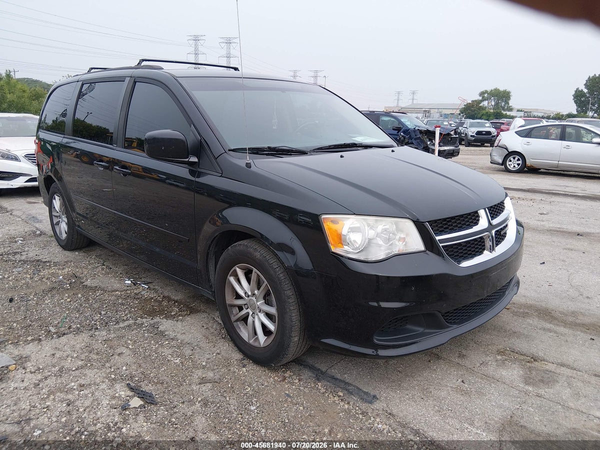 2014 DODGE GRAND CARAVAN SXT