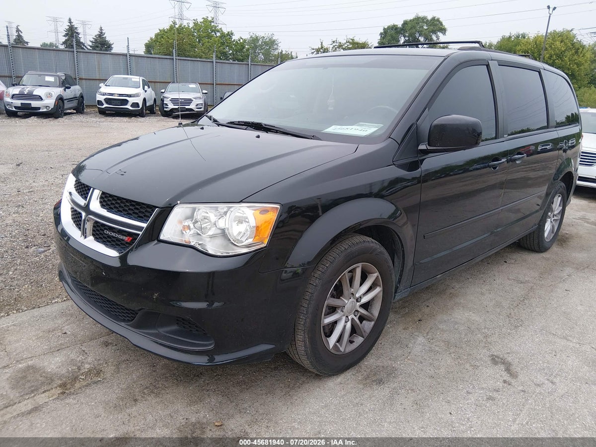 2014 DODGE GRAND CARAVAN SXT — снимка 2