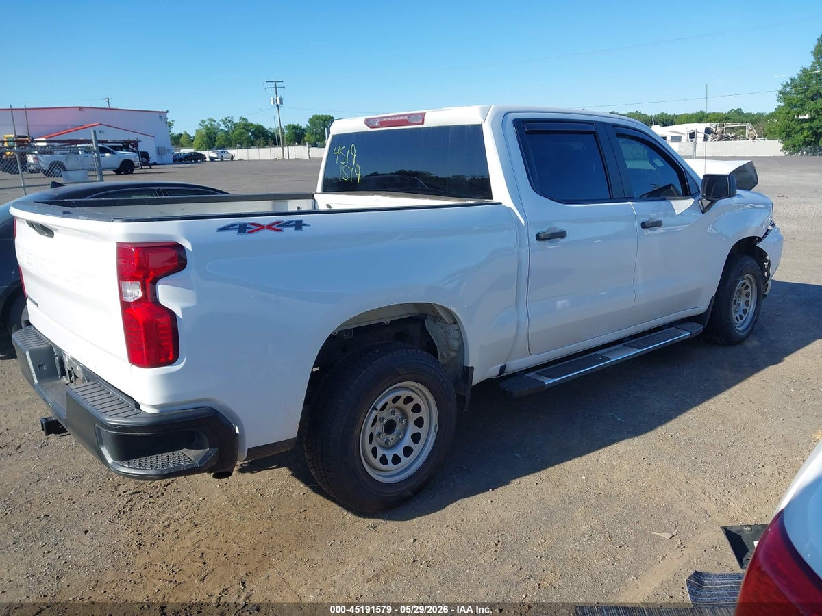 2020 CHEVROLET SILVERADO 1500 4WD SHORT BED WT — снимка 4