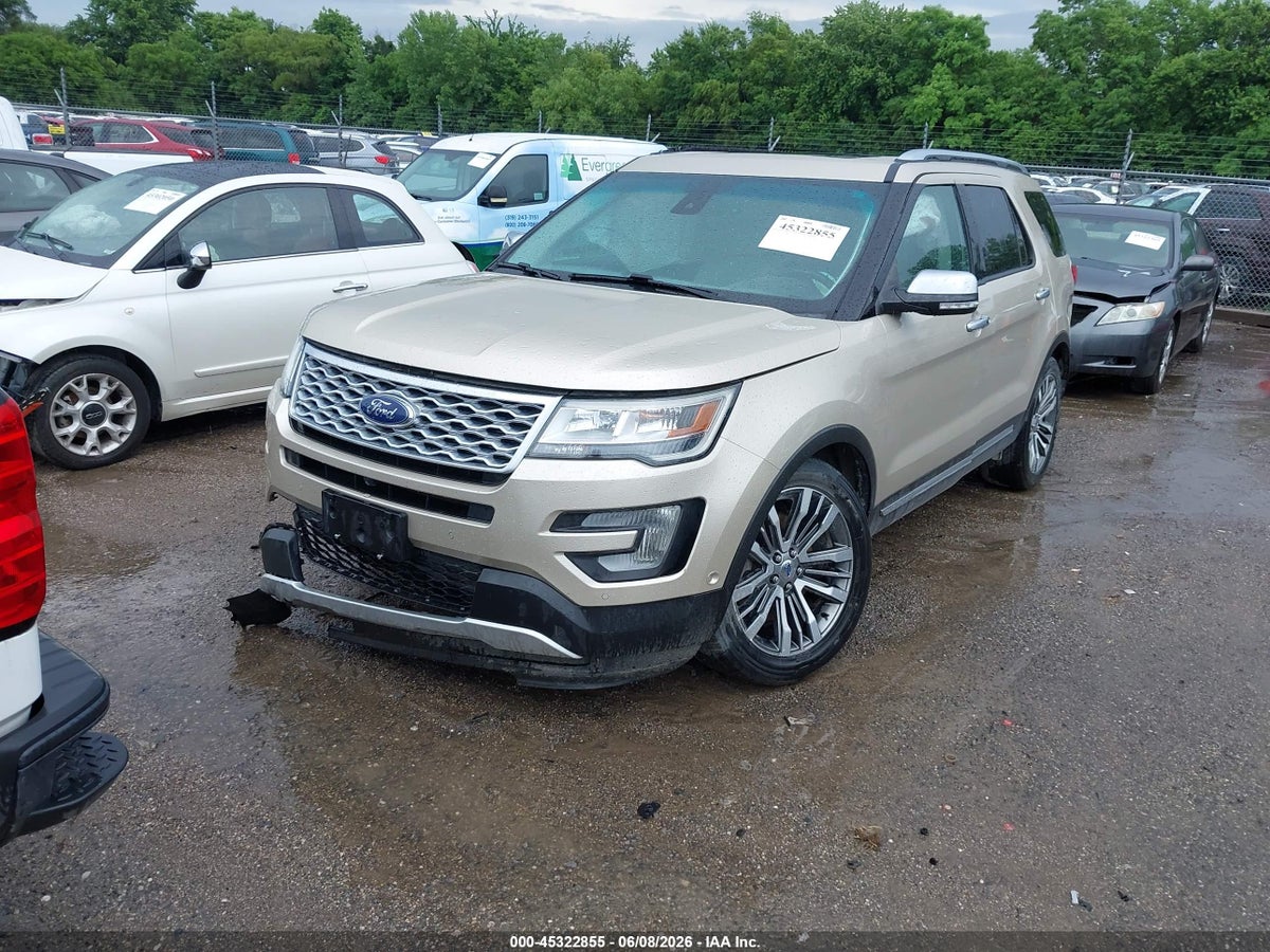 2017 FORD EXPLORER PLATINUM — снимка 2