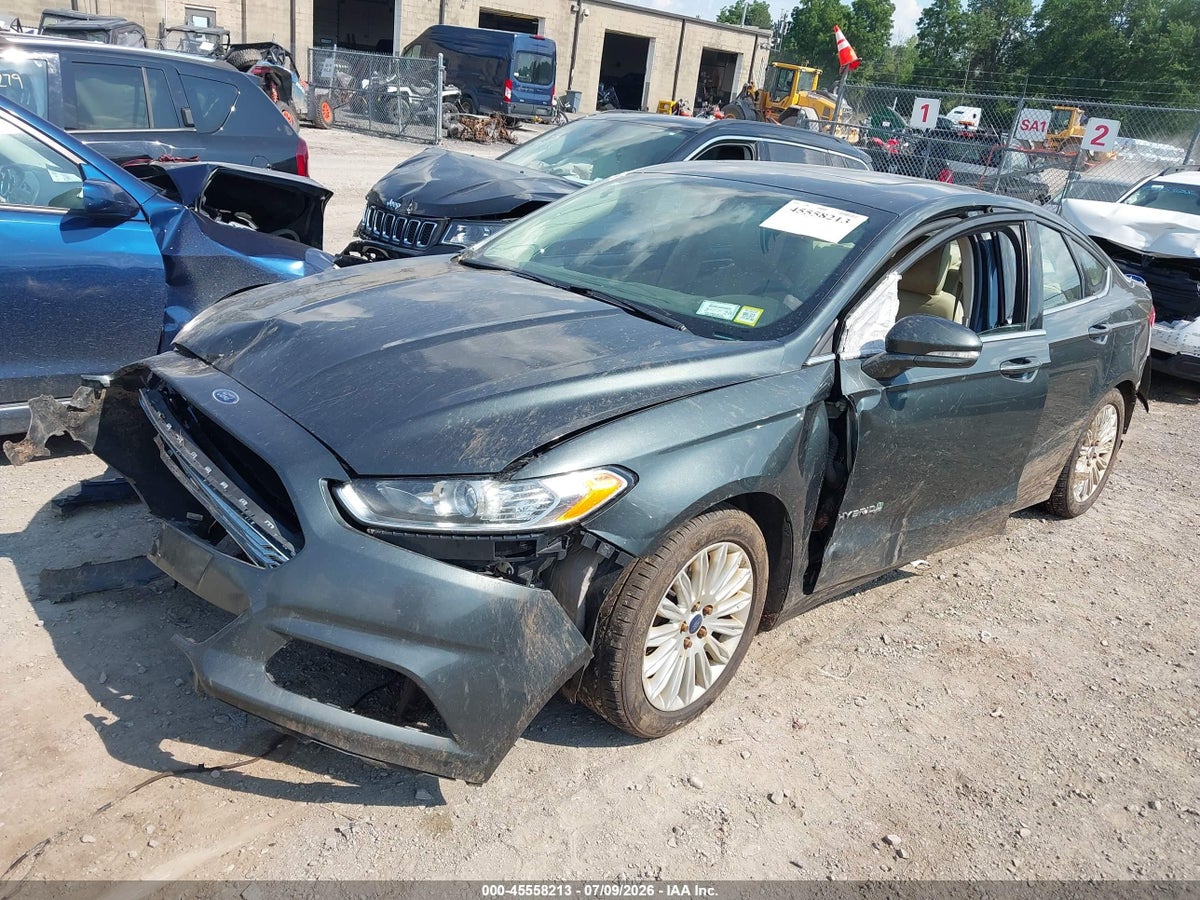 2015 FORD FUSION HYBRID SE — снимка 2