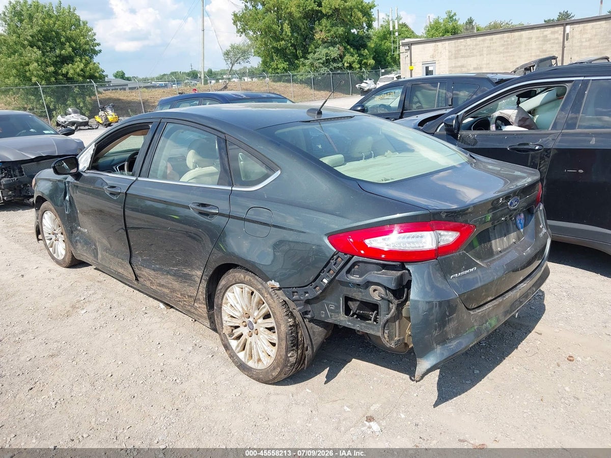 2015 FORD FUSION HYBRID SE — снимка 3