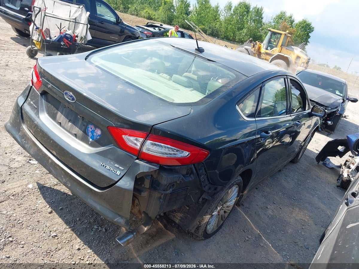 2015 FORD FUSION HYBRID SE — снимка 4