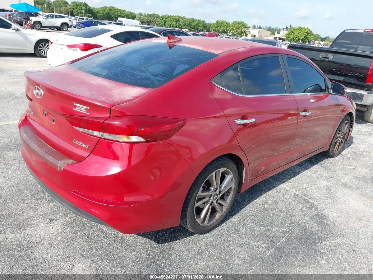 2017 HYUNDAI ELANTRA LIMITED — снимка 4