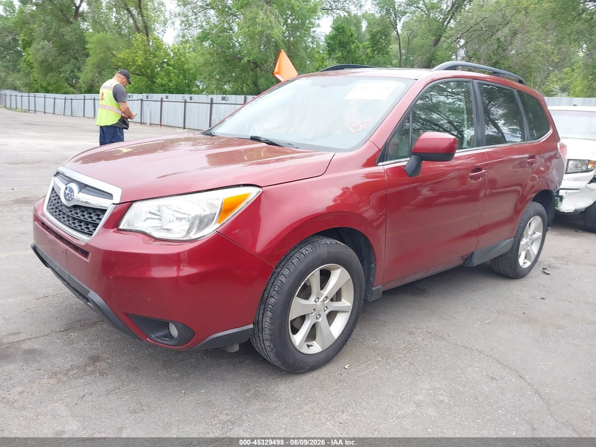 2015 SUBARU FORESTER 2.5I LIMITED — снимка 2