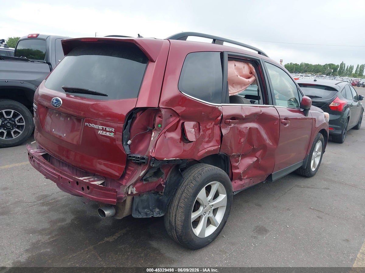 2015 SUBARU FORESTER 2.5I LIMITED — снимка 4