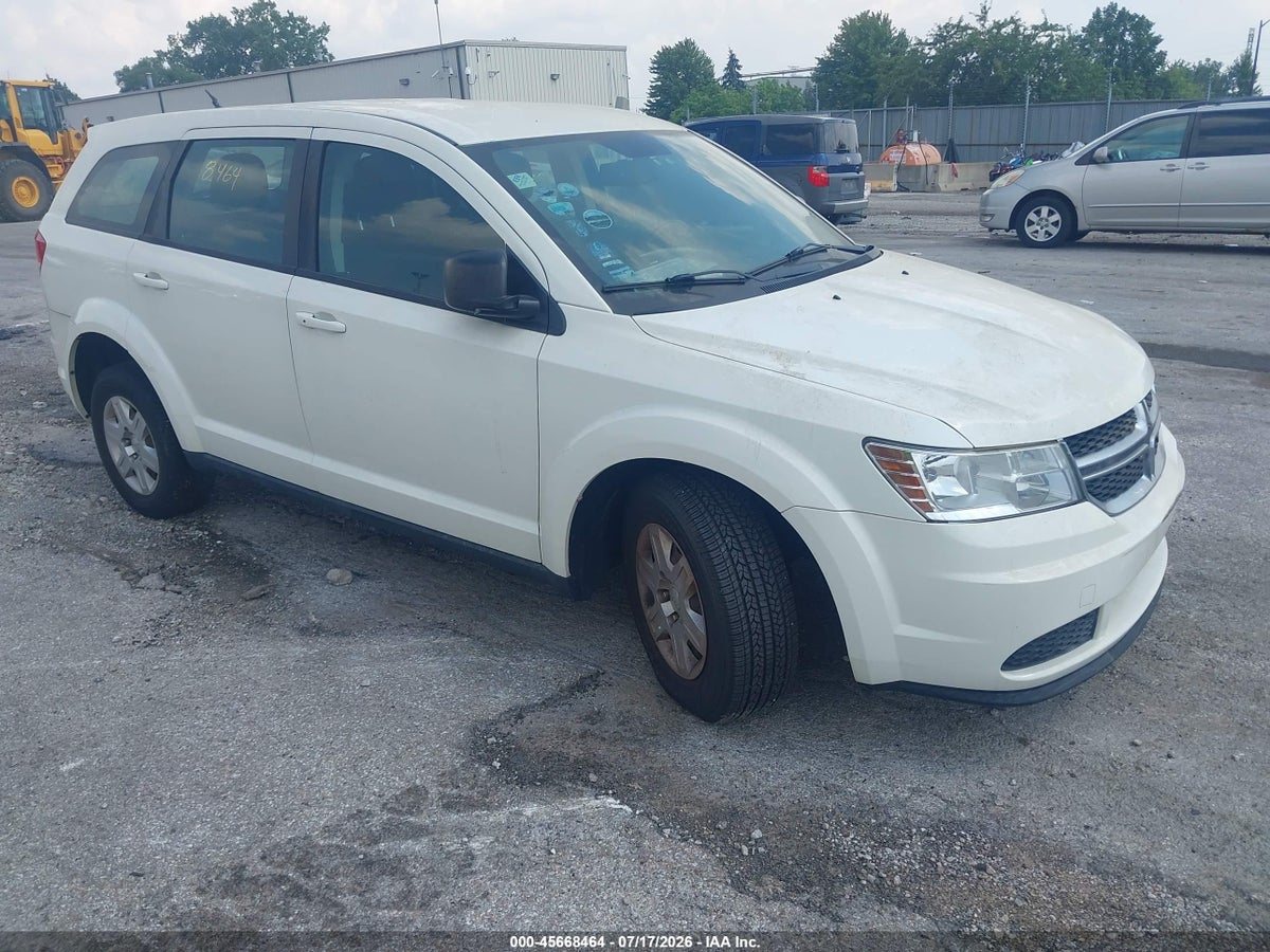 2012 DODGE JOURNEY SE/AVP