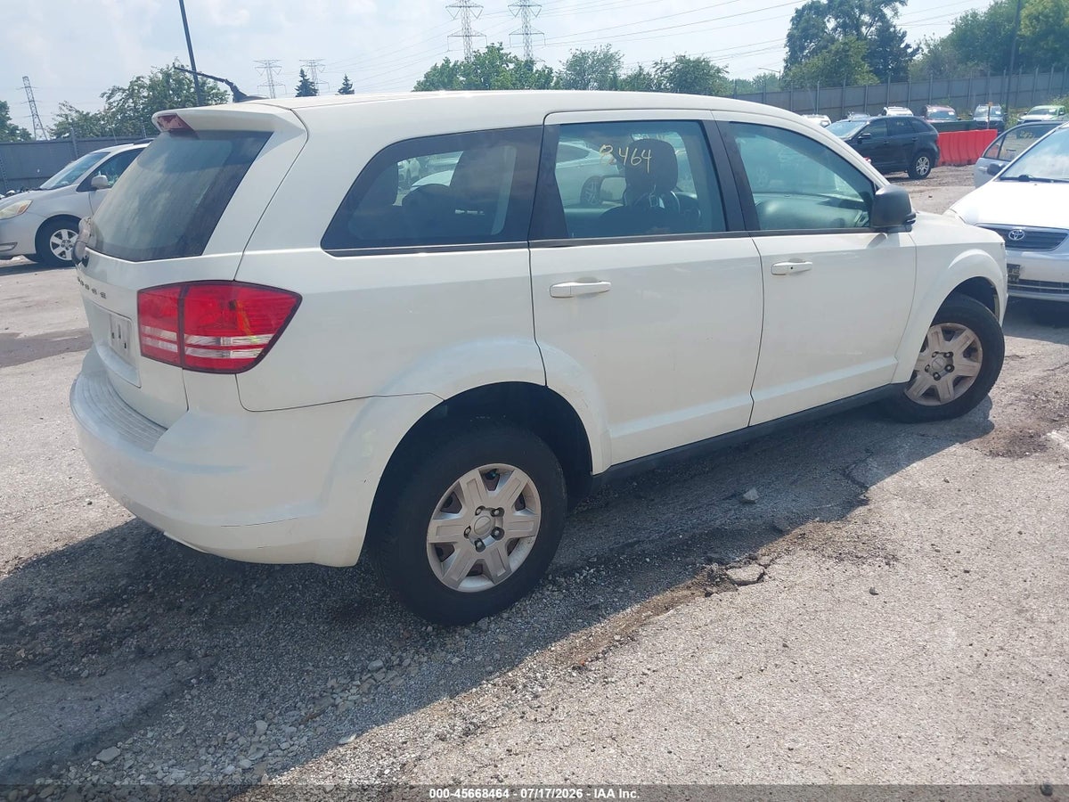 2012 DODGE JOURNEY SE/AVP — снимка 4