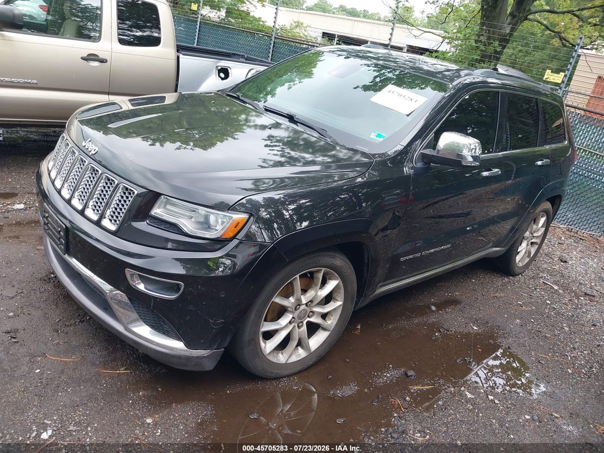 2014 JEEP GRAND CHEROKEE SUMMIT — снимка 2