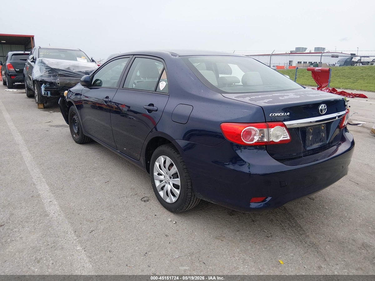 2012 TOYOTA COROLLA LE — снимка 3