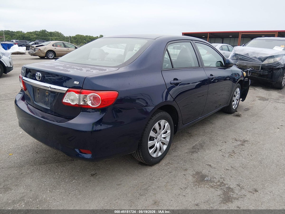 2012 TOYOTA COROLLA LE — снимка 4